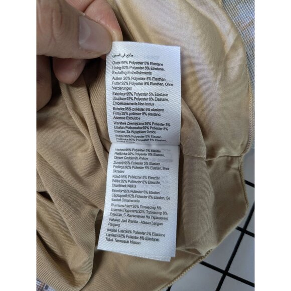 Cotton On Y2K Mesh Cropped Top Women Size L Euro Graphic Long Sleeve Retro Cyber - Picture 8 of 9